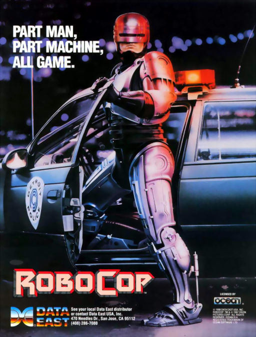 Robocop (World revision 4) MAME2003Plus Game Cover